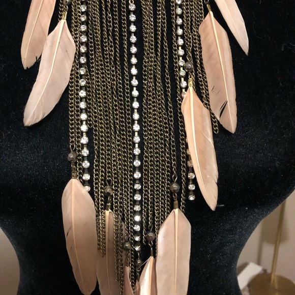 Gorgeous feather necklace - Picture 2 of 3